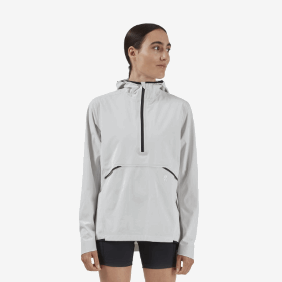 On Running White Waterproof Anorak