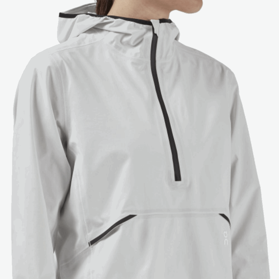 On Running White Waterproof Anorak