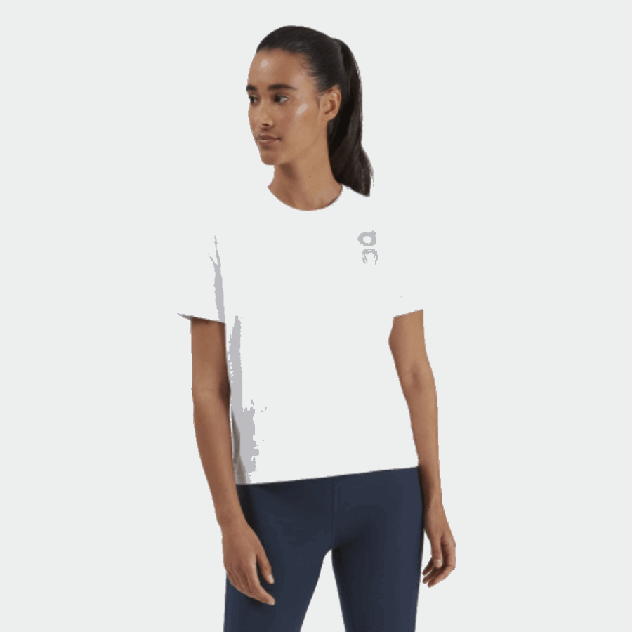 White On Running Graphic-T