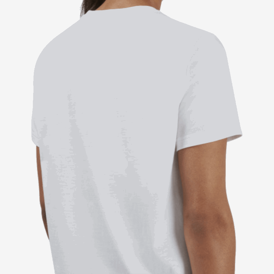 White On Running Graphic-T
