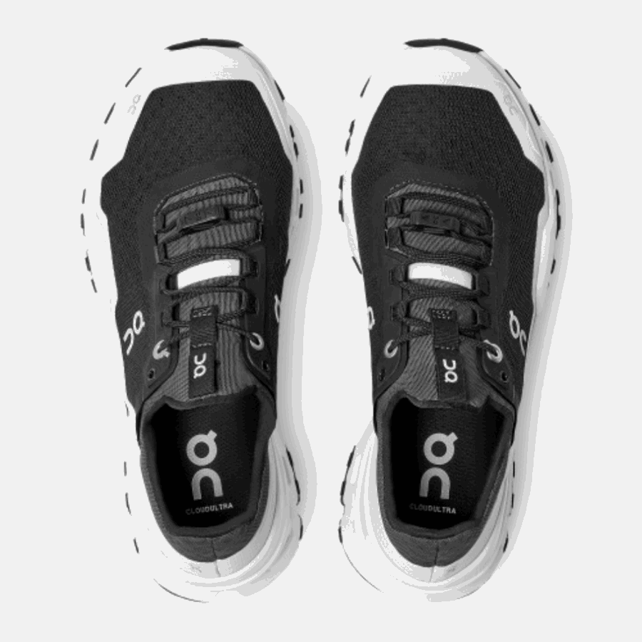 On Running Cloudultra Black-White