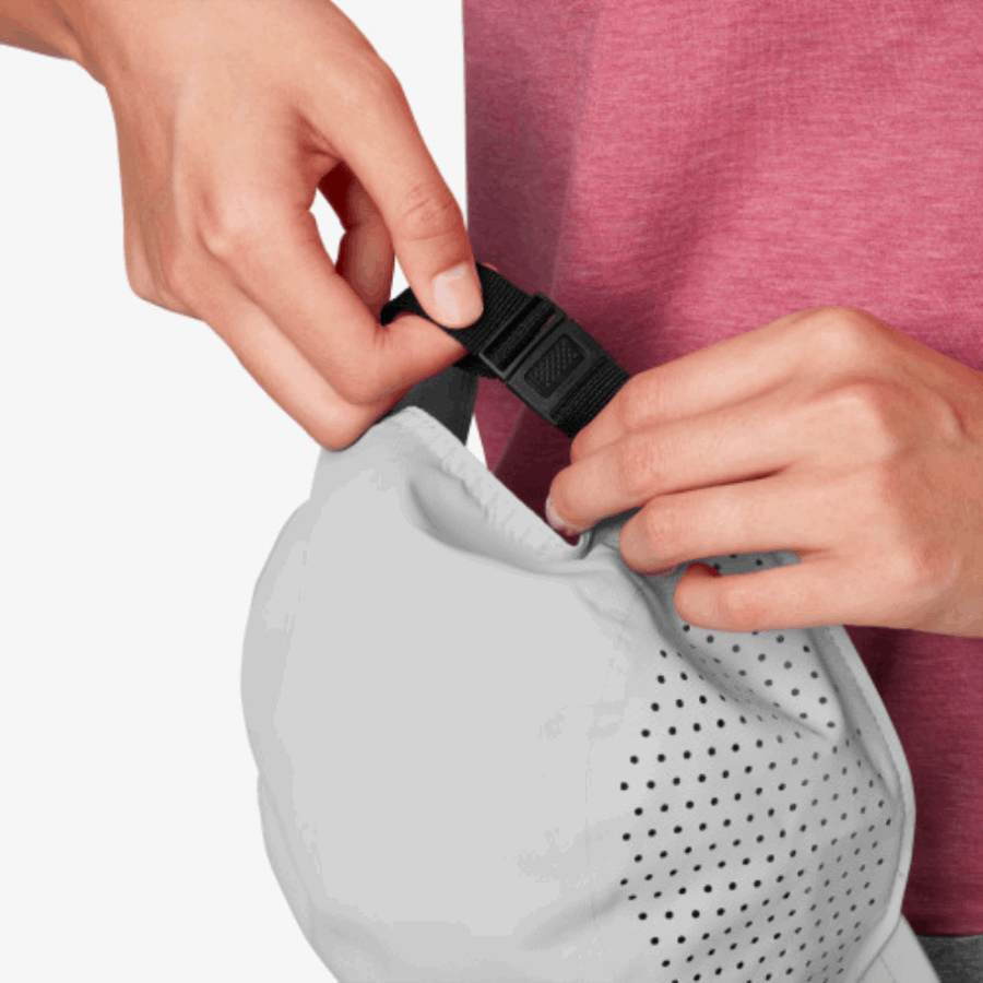 Sur Casquette Running Légère Grise