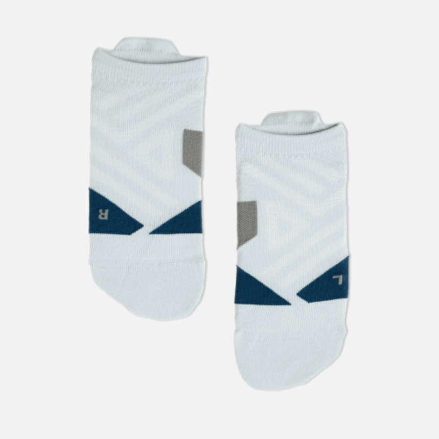 Chaussette Basse Sur Running Gris-denim