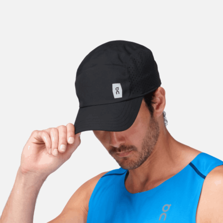 Casquette Légère Noire Sur Running Neuve