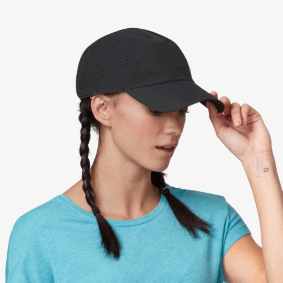 Casquette Légère Noire Sur Running Neuve