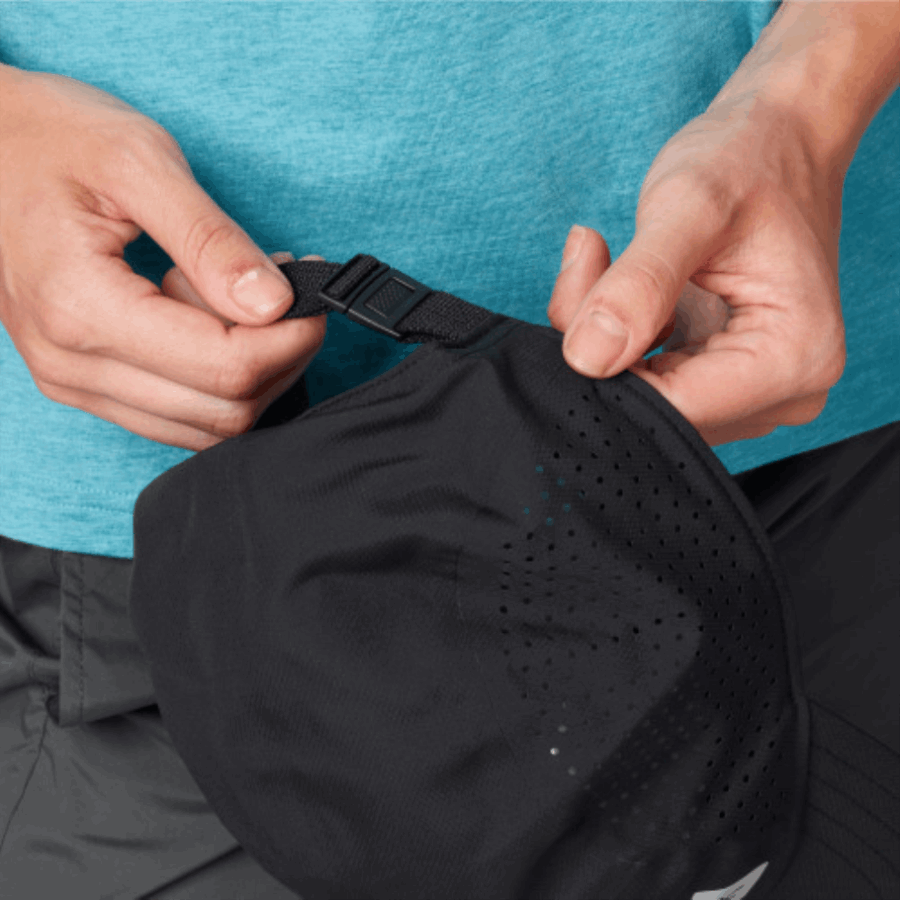 Casquette Légère Noire Sur Running Neuve