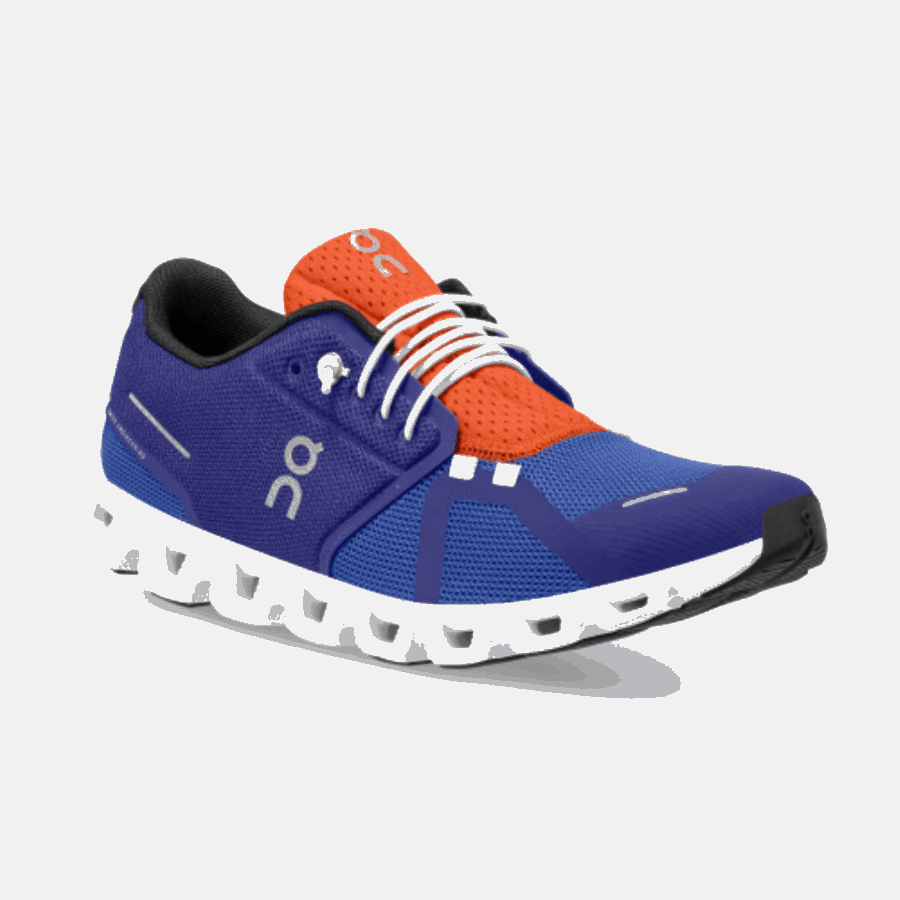 Nouveau Sur Running Cloud 5 Push Cobalt-indigo