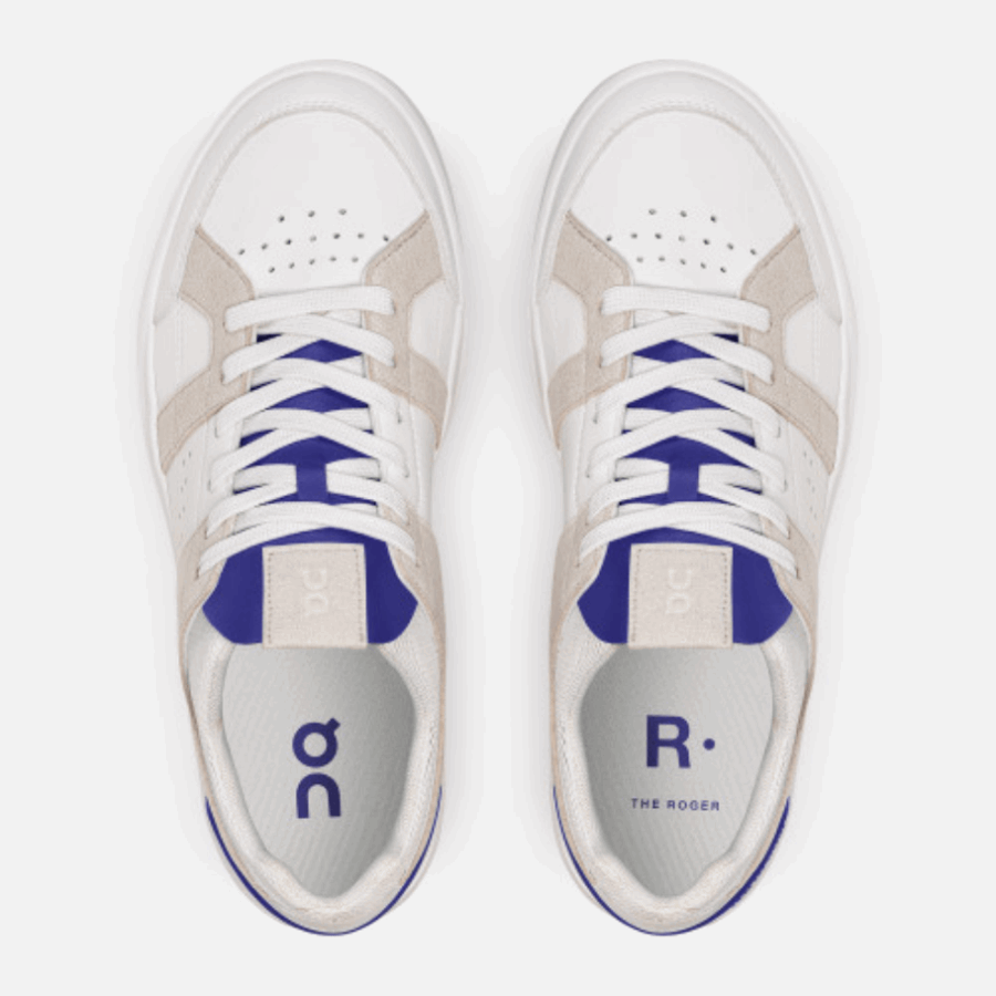 On Running THE ROGER Clubhouse White-Indigo