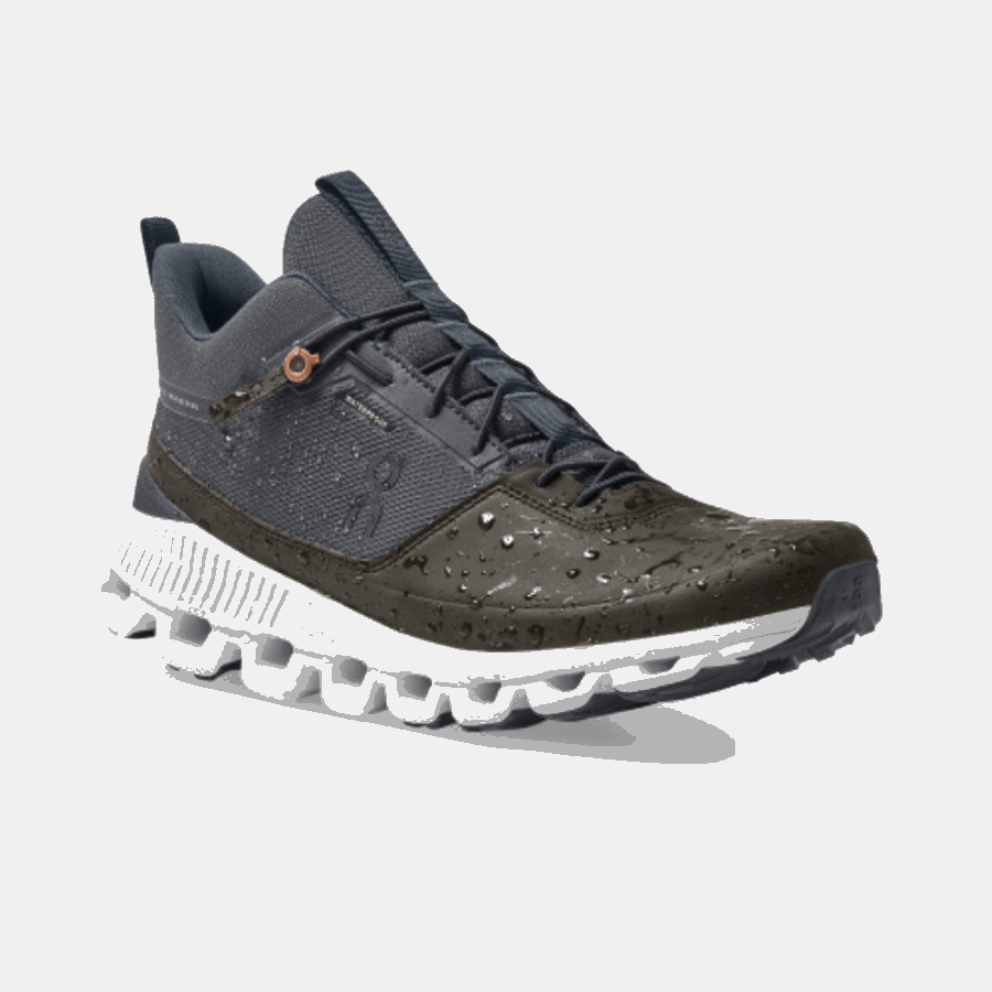 Marron Encre Sur Running Cloud Hi Waterproof
