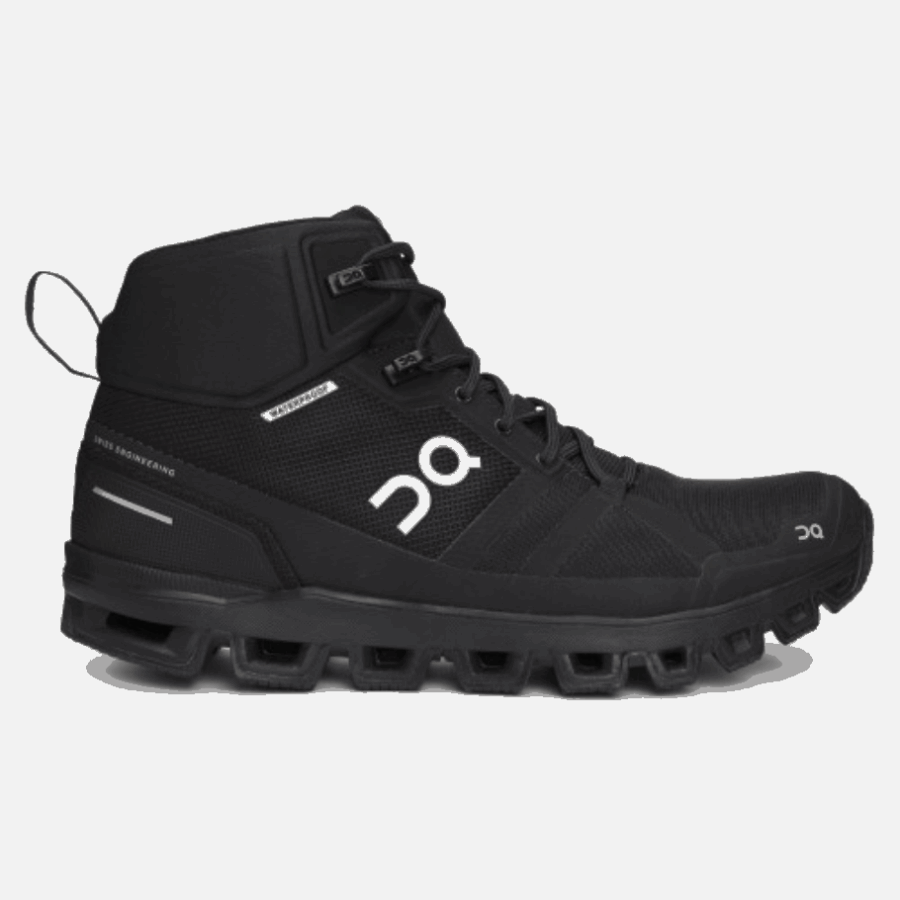 Cloudrock Waterproof All Black On Running