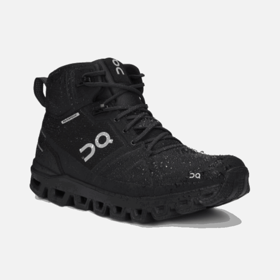 Cloudrock Waterproof All Black On Running