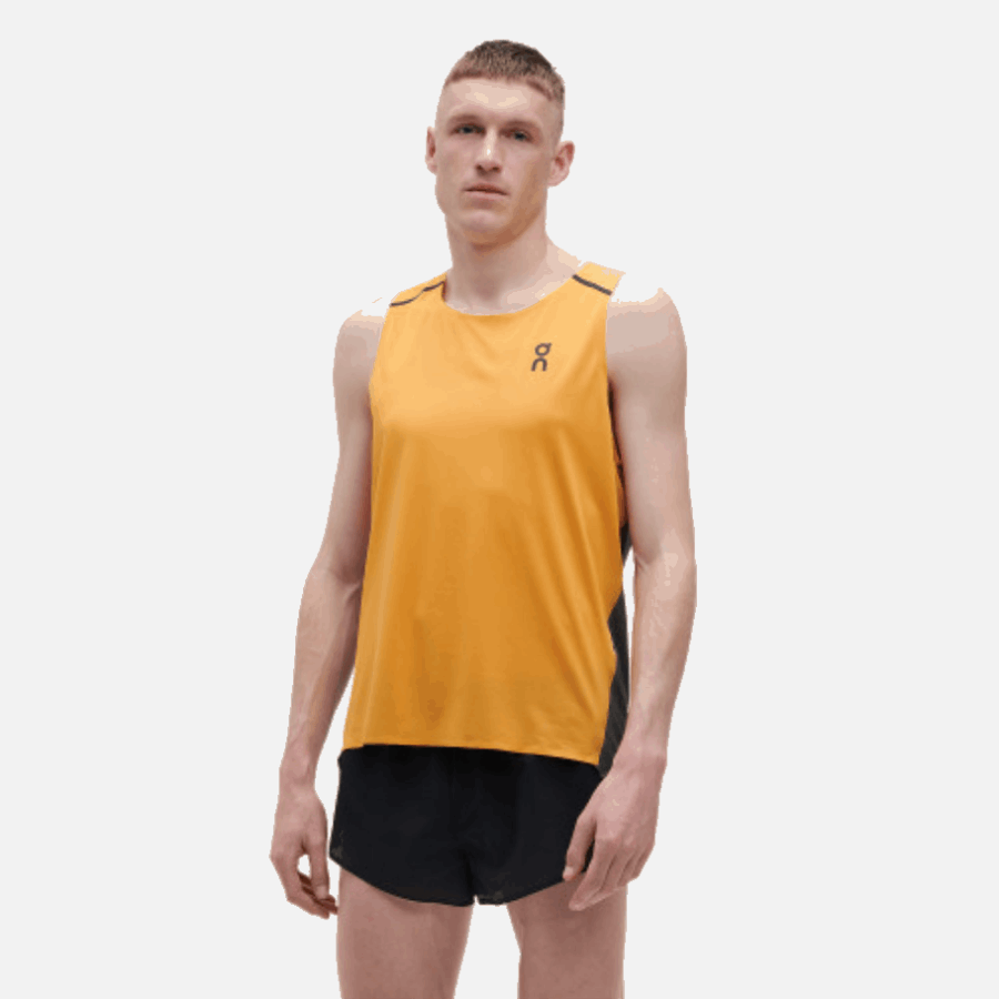 Nouveau Sur Running Tank-t Mangue-noir