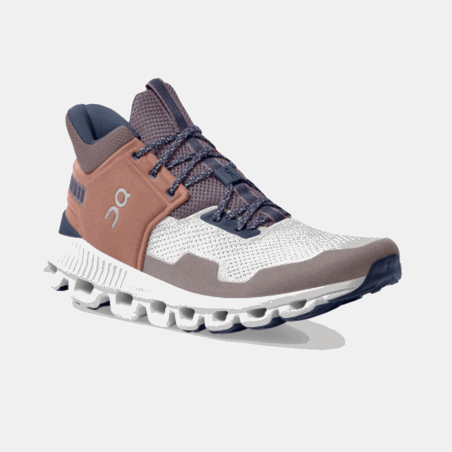 Sur Running Cloud Hi Edge Pecan-clay