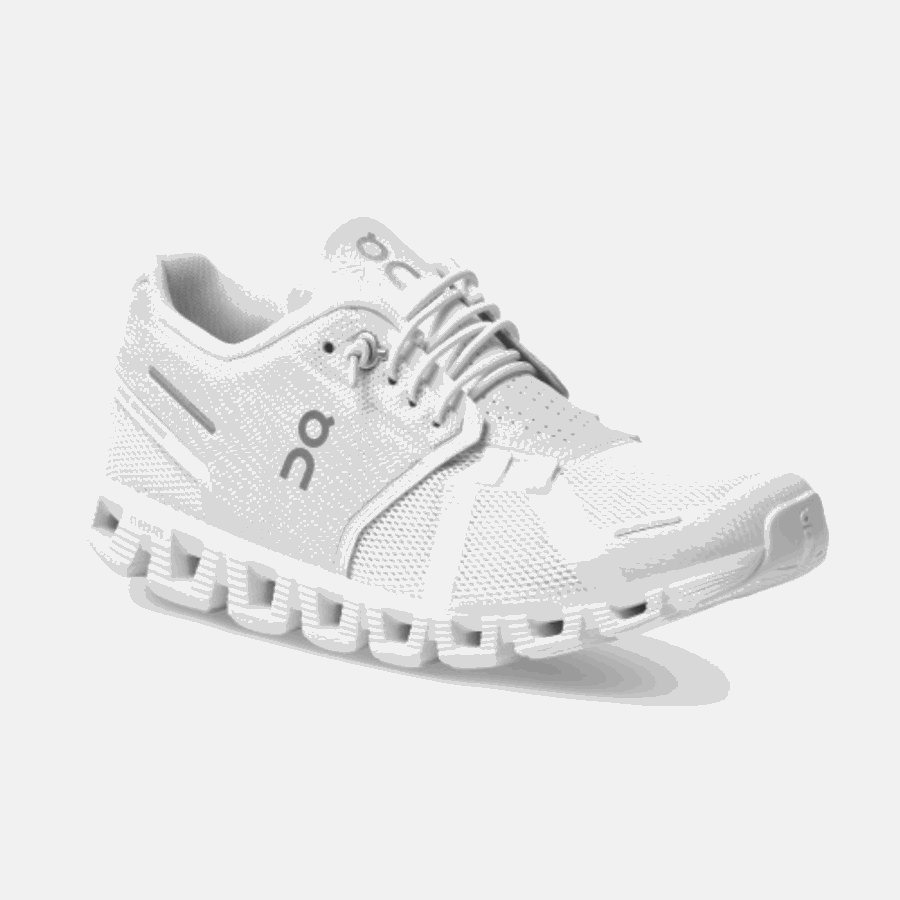 All White Cloud 5 On Running