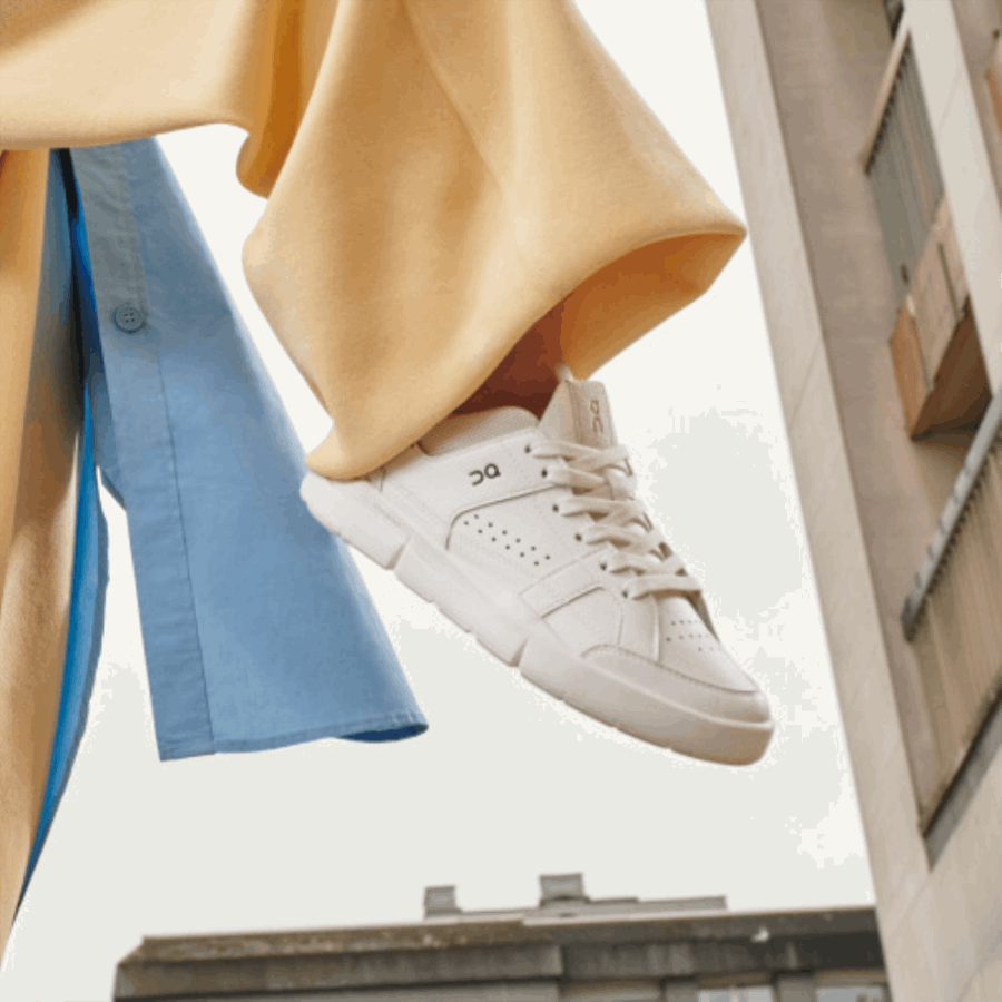 All White On Running THE ROGER Clubhouse