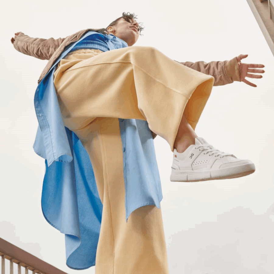 All White On Running THE ROGER Clubhouse