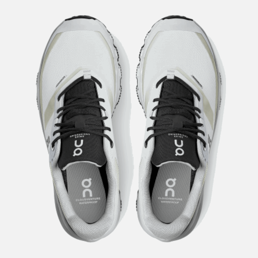 On Running Glacier-Black Cloudventure Waterproof