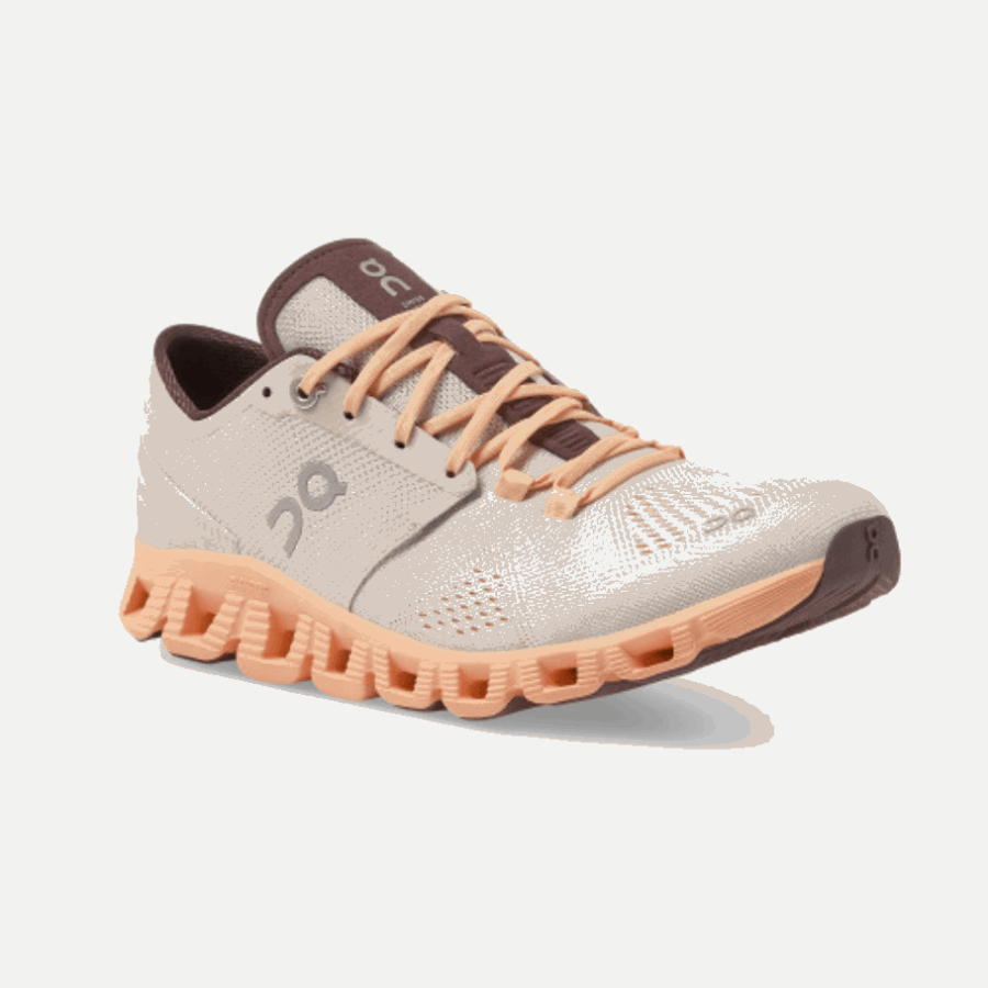 Cloud X On Running Silver-Almond
