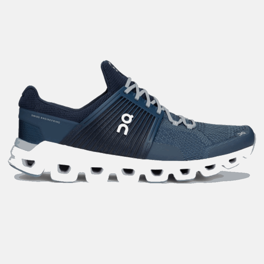 Sur La Course Cloudwift Denim-minuit Nouveau