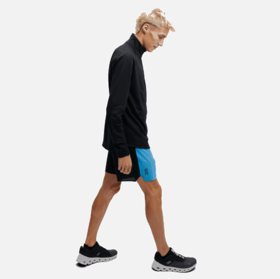 Sur Short Running Léger Niagara-noir