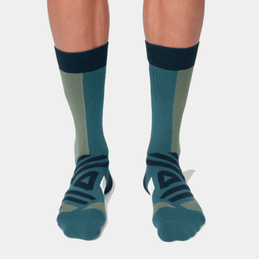 Chaussette Haute Storm-moss En Course