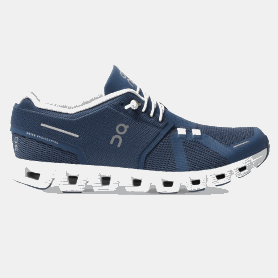 Cloud 5 On Running Denim-White