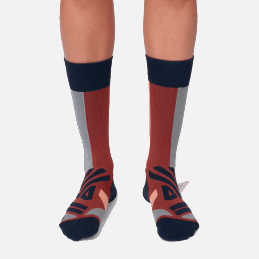 Ox-Navy On Running High Sock