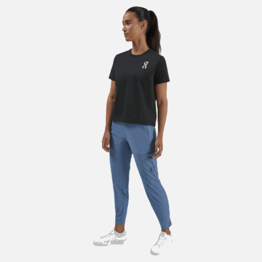 Black Graphic-T On Running