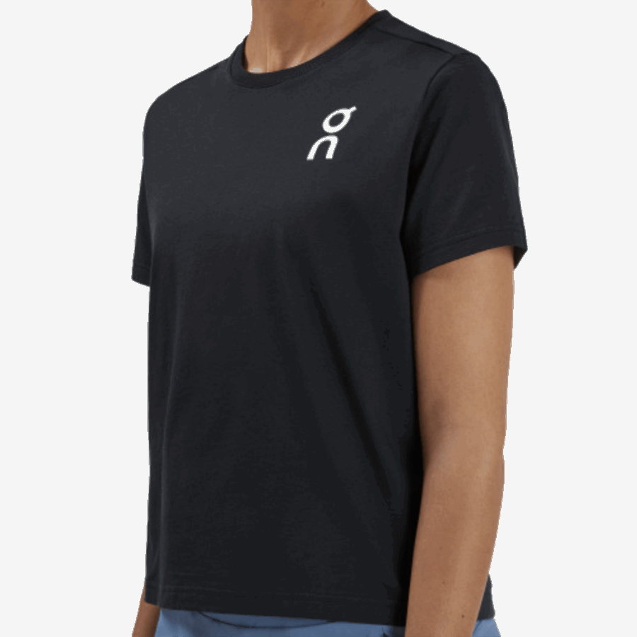 Black Graphic-T On Running