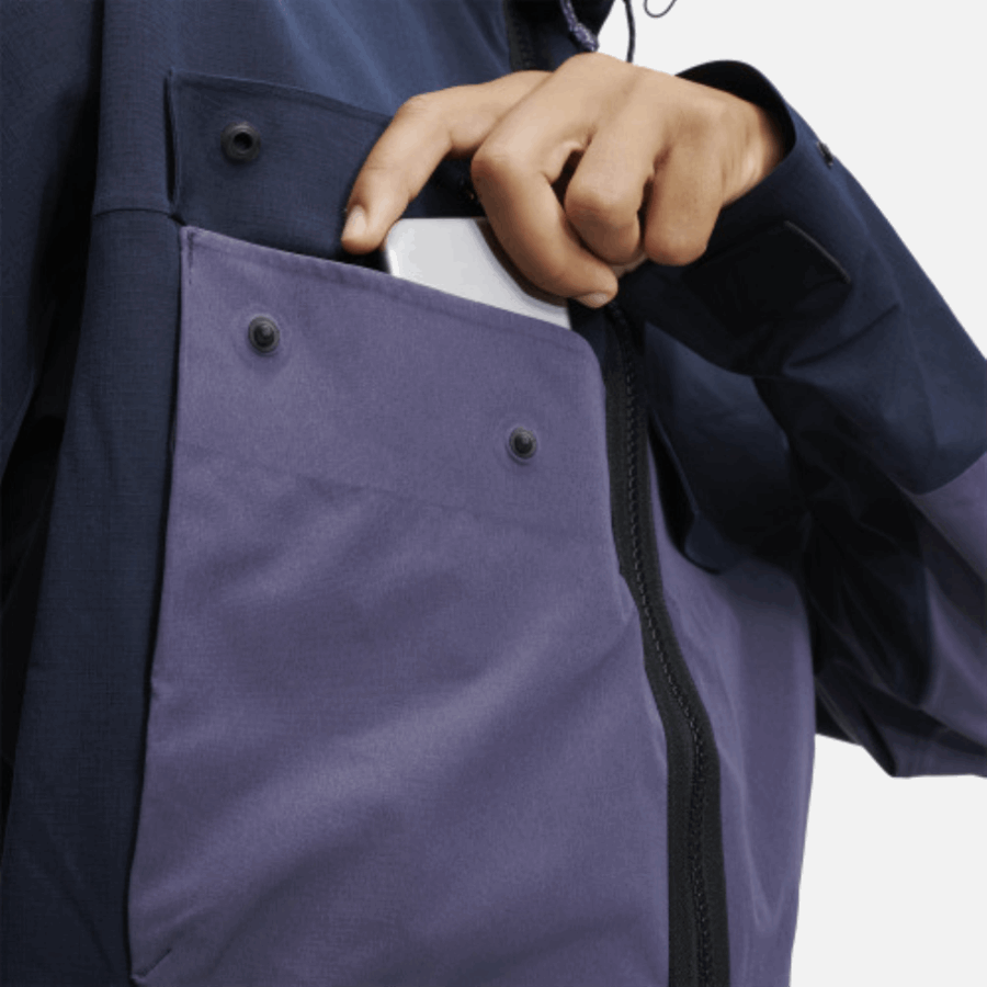 Veste Explorateur Marine Silex En Running