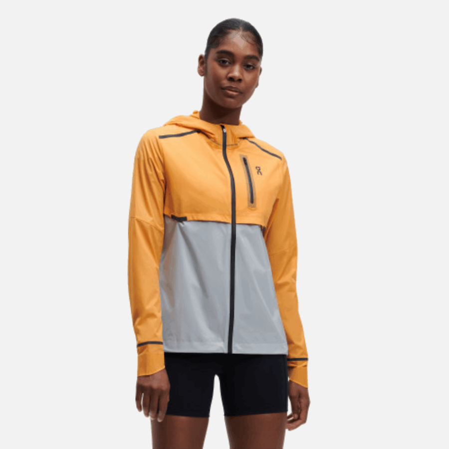 Mango-Hail On Running Weather Jacket