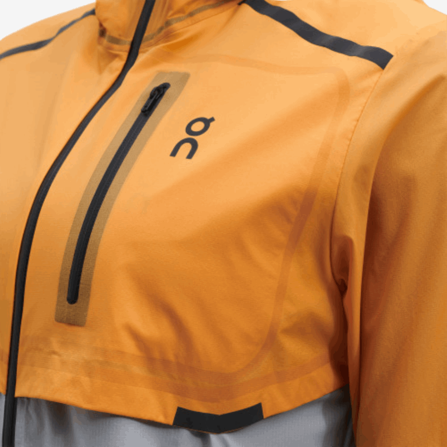 Mango-Hail On Running Weather Jacket