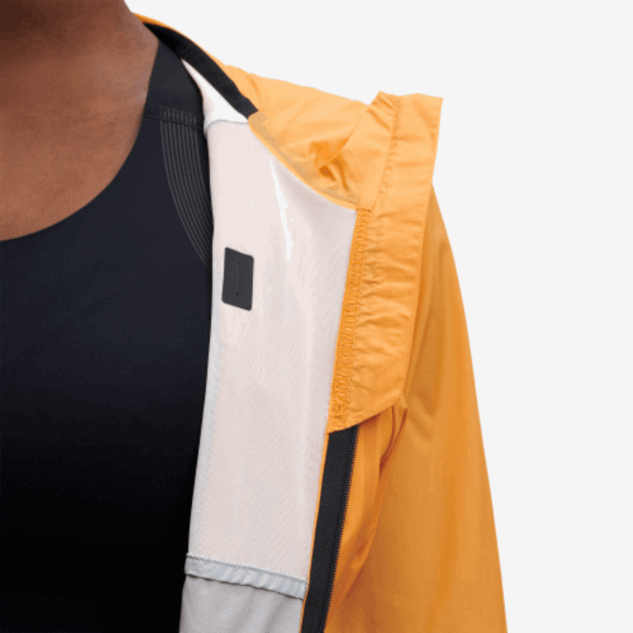 Mango-Hail On Running Weather Jacket