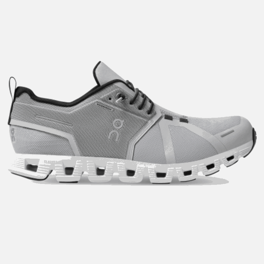 Cloud 5 Waterproof On Running Glacier-White