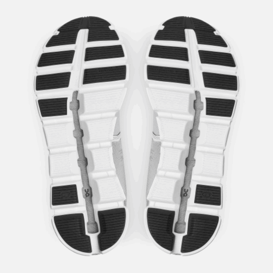 Cloud 5 Waterproof On Running Glacier-White