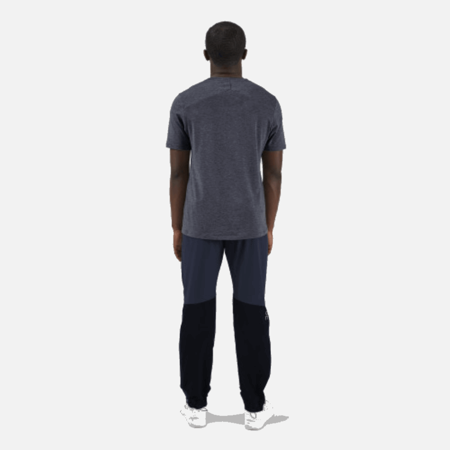 Pantalon De Survêtement Bleu Marine-noir Sur La Course