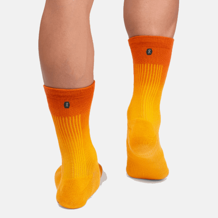 Chaussette De Tous Les Jours Mangue-épice Sur La Course