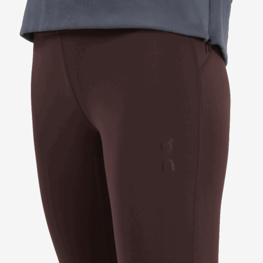 On Running Mulberry Active Tights