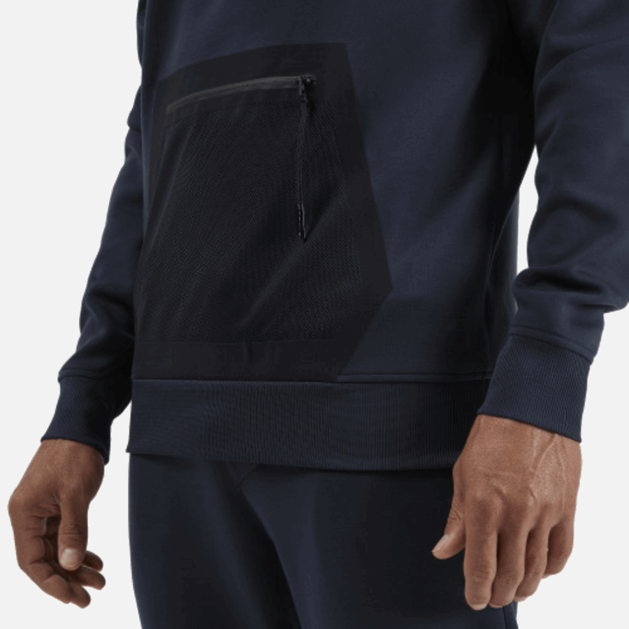 Sweat à Capuche Bleu Marine