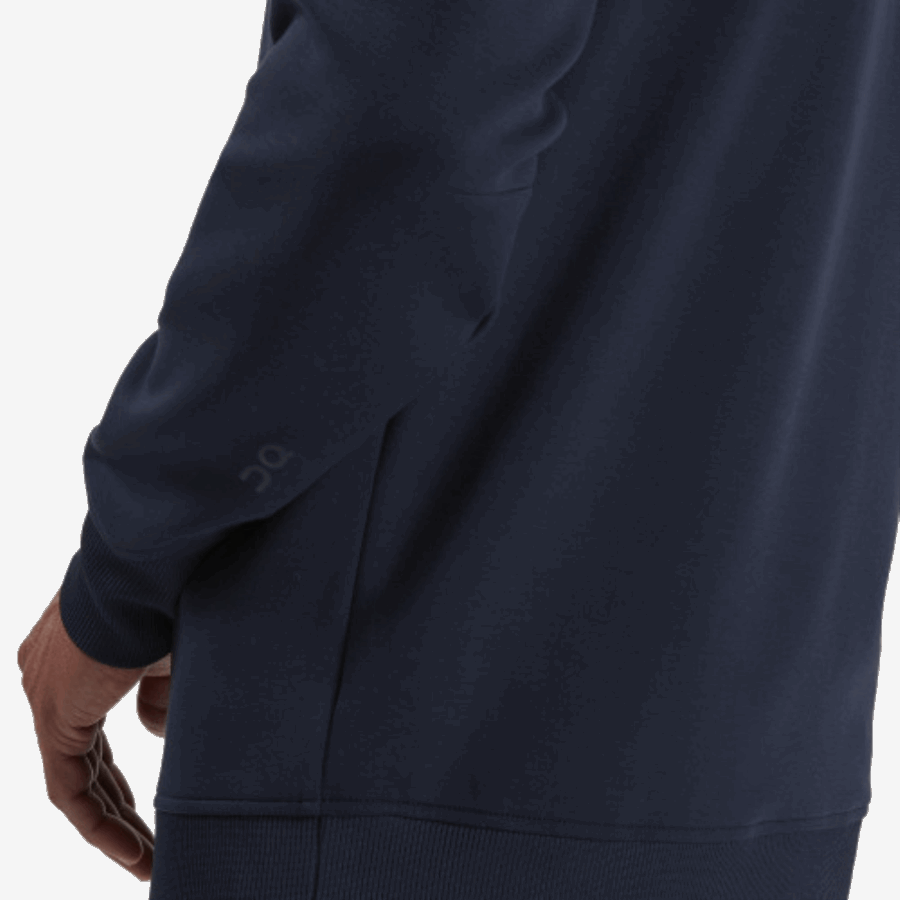 Sweat à Capuche Bleu Marine