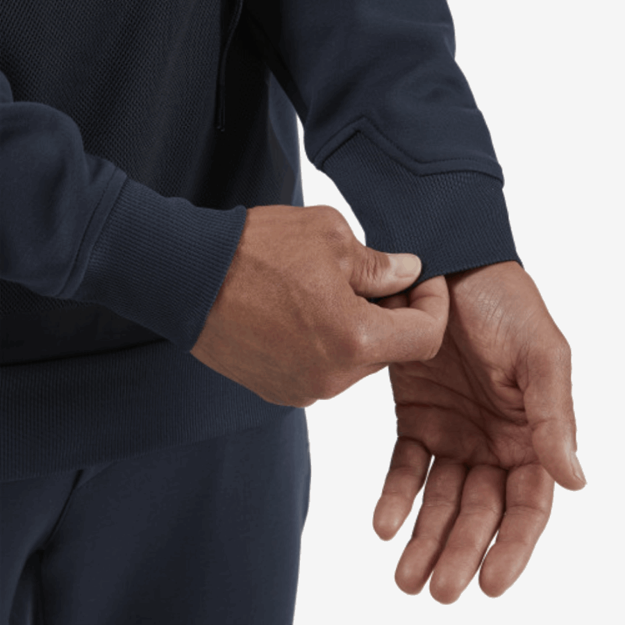 Sweat à Capuche Bleu Marine