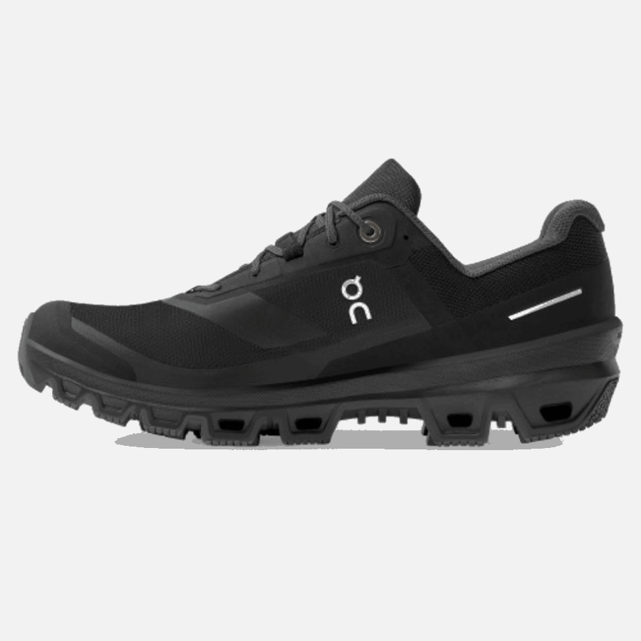 On Running Cloudventure Waterproof Black