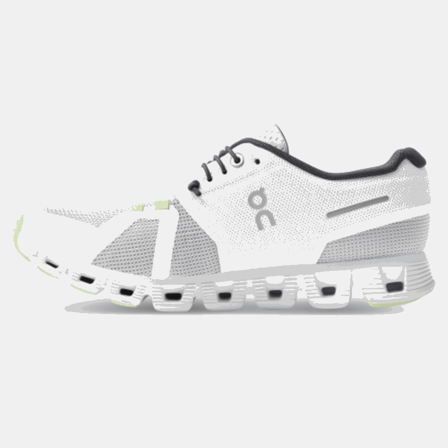 White-Oasis Cloud 5 Push On Running