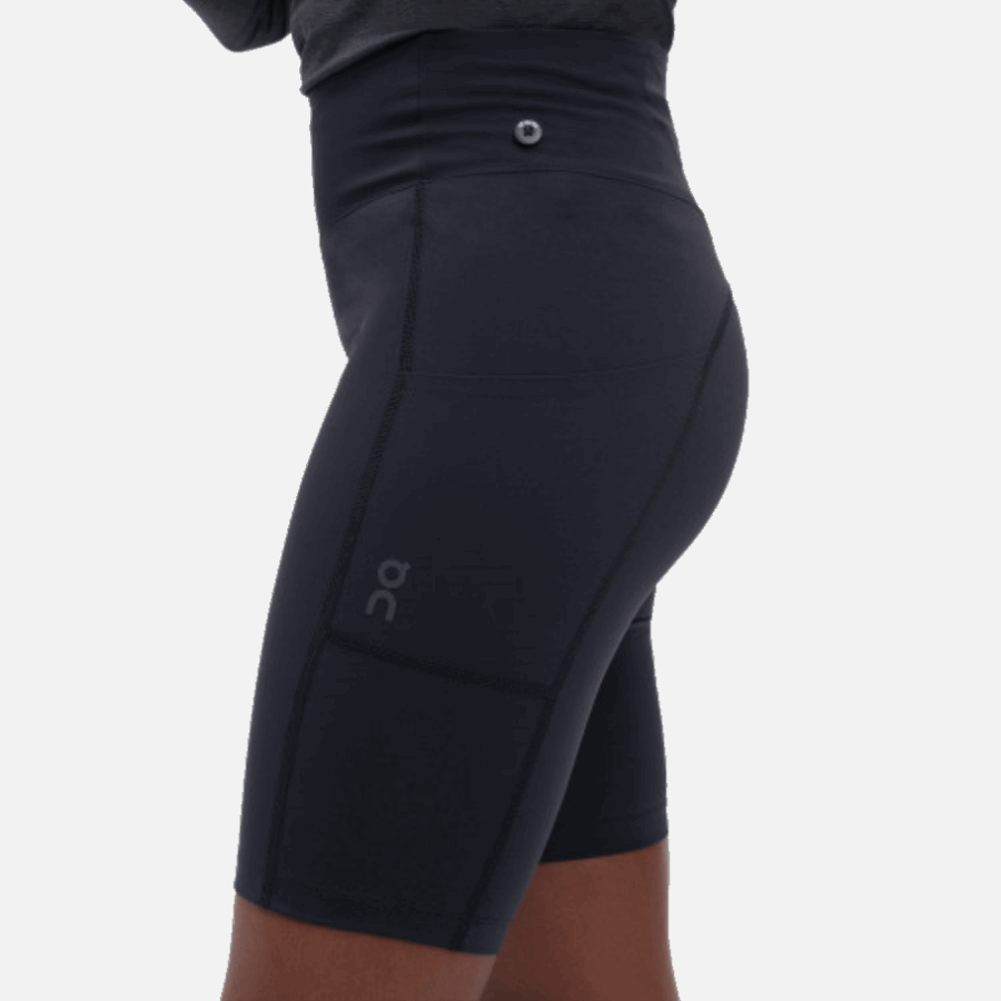 Granite-Black On Running Active Shorts