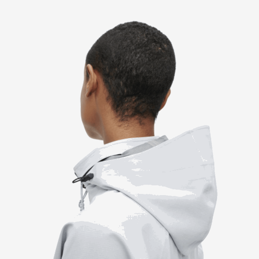 Explorer Jacket On Running Hail