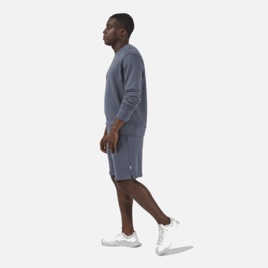 Short De Survêtement Foncé Sur La Course