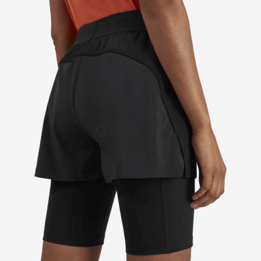 Black Active Shorts On Running