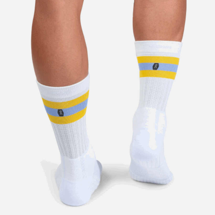 Sur Chaussette De Tennis Moutarde Running