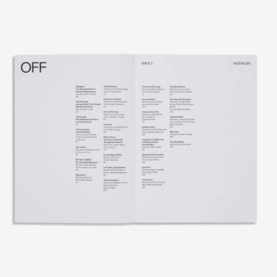 OFF Magazine Issue-02 On Running
