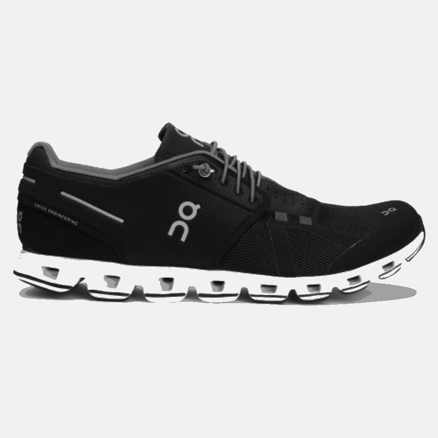 Nuage Noir Et Blanc En Cours D'exécution